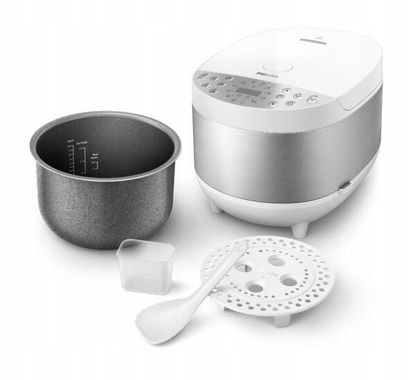 Multicooker do gotowania All in One Seria 3000 Philips biały HD4713/40