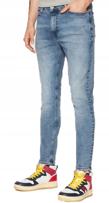 Džínové kalhoty Tommy Jeans Simon Skinny Fit DM0DM11109 31/32