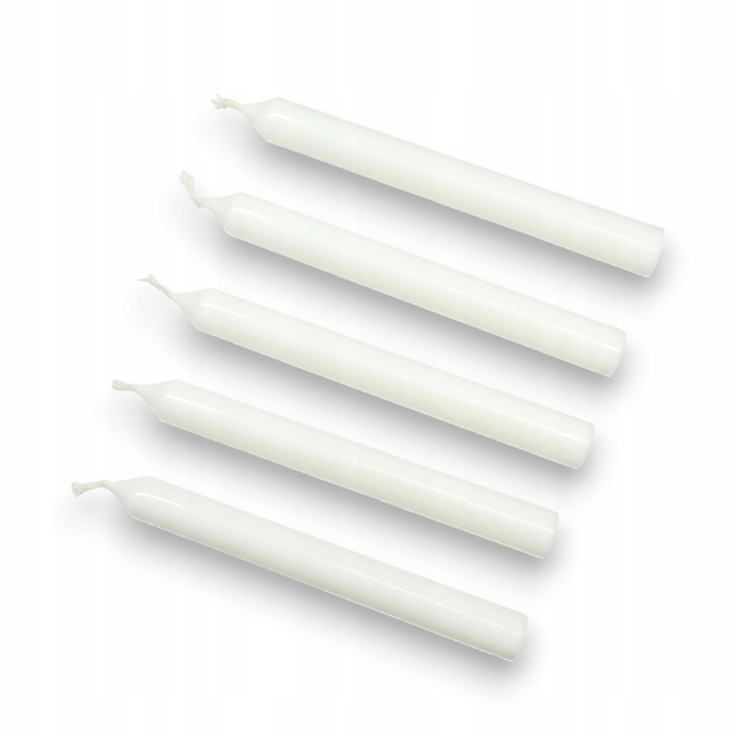 Set Stolní Sójové Svíčky Bílé 20 Ks Kuželové 19 CM 12H Tradiční