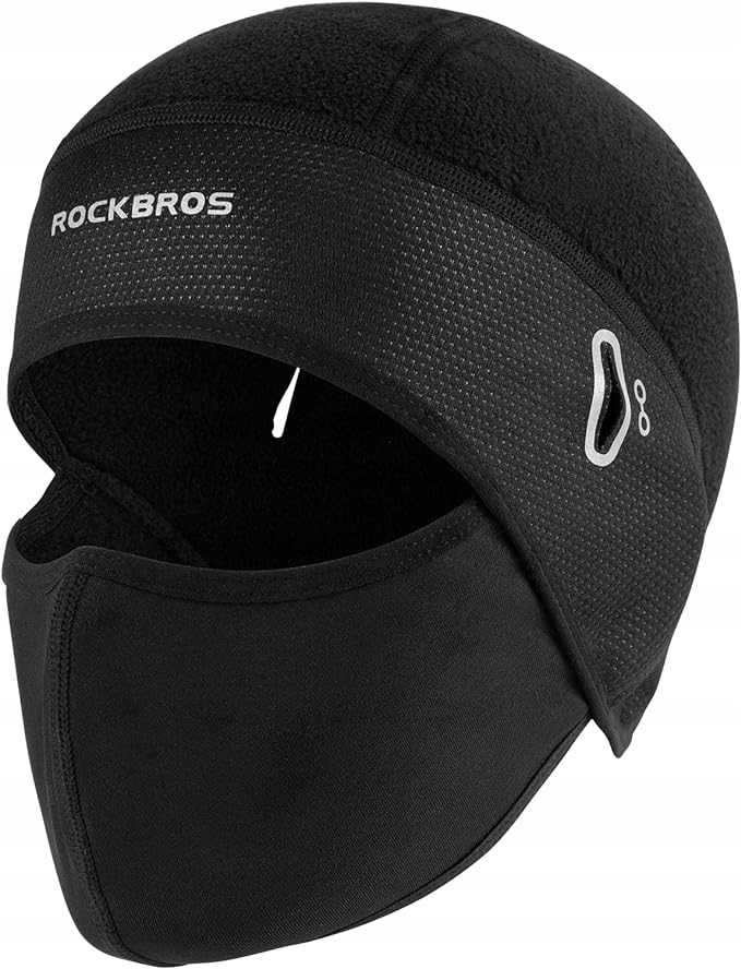 Rockbros Czapka Rowerowa Zimowa Termiczna Wiatroszczelna Narciarstwo