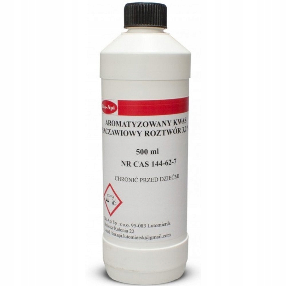 

Aromatyzowany Kwas Szczawiowy Roztwór 3,2% 500Ml