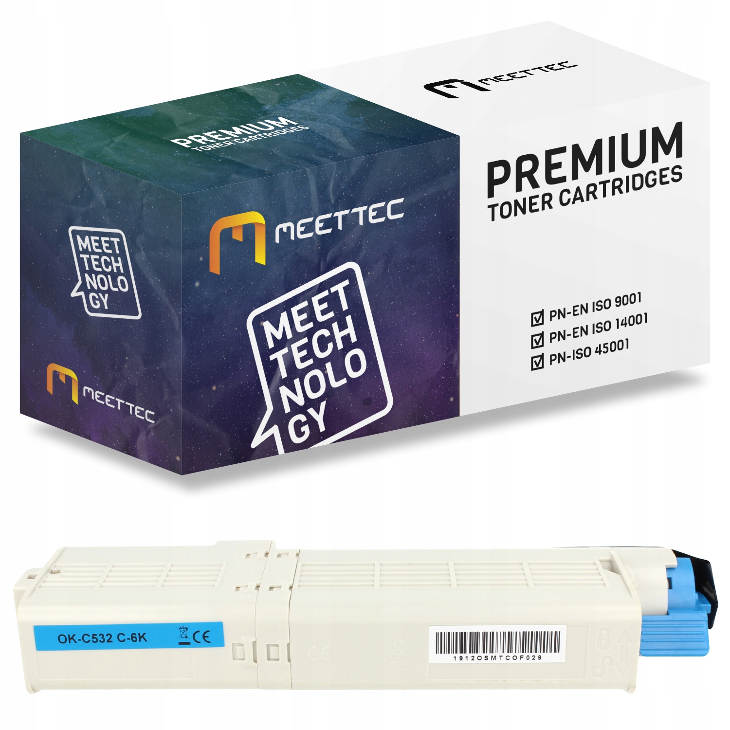 

Toner do Oki C532dn C542dn MC563dn MC573dn Cyan 6k
