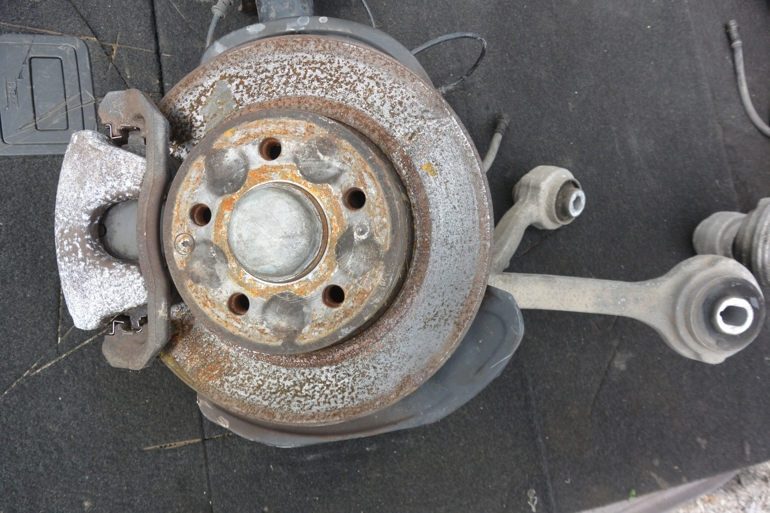 swing arm shock absorber front MERCEDES W204