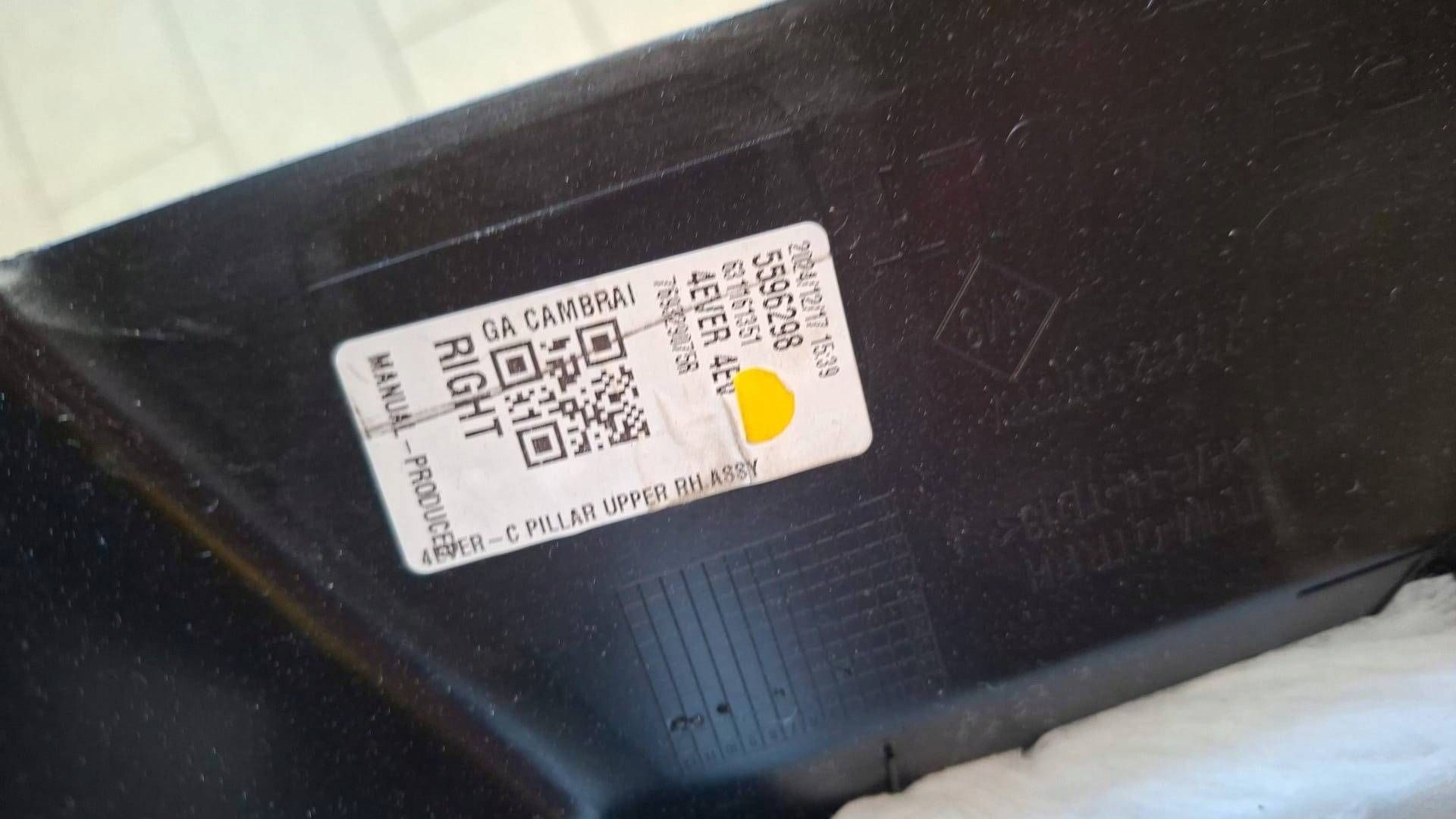 boot upholstery right side Renault 4 769329075R