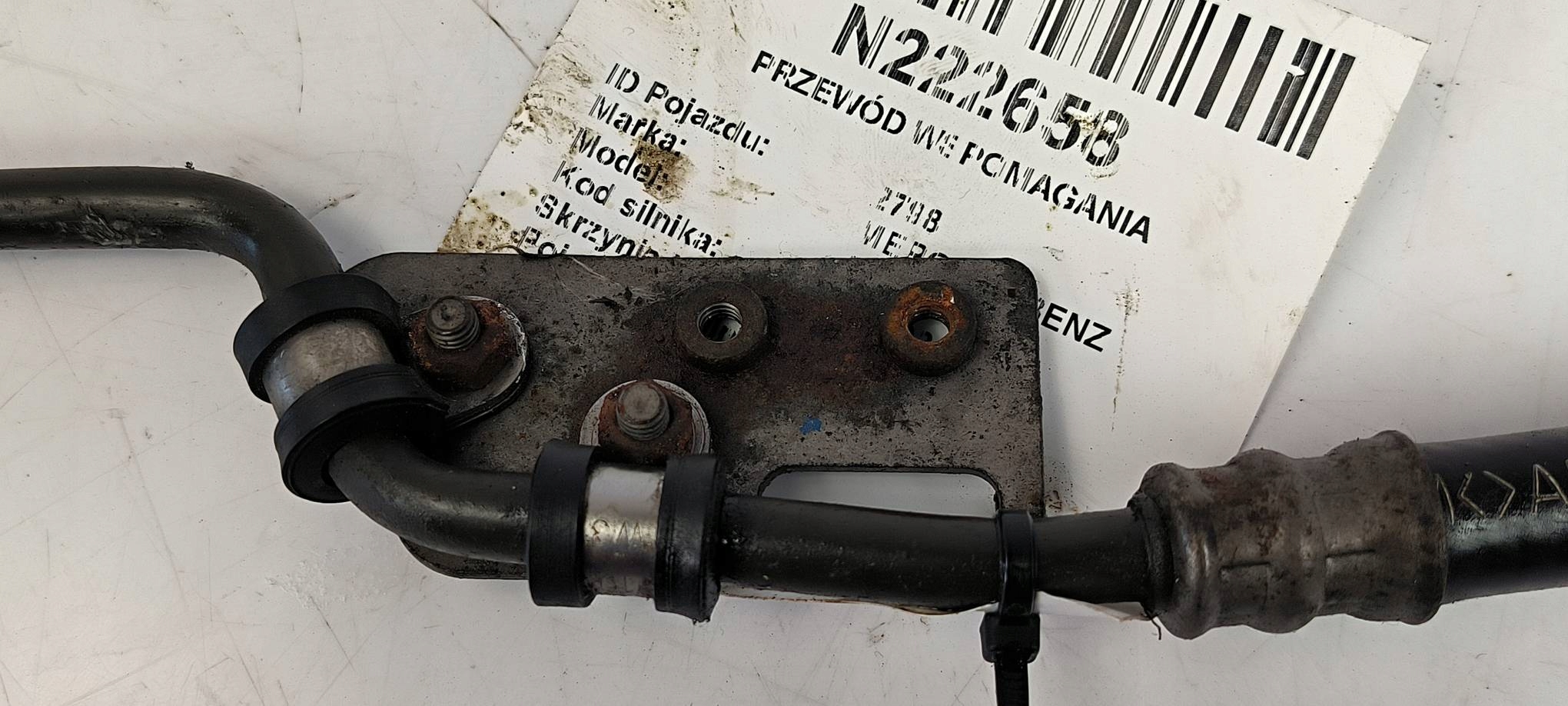 Schlauch der Lenkung BG00325C MERCDES-BENZ C 160
