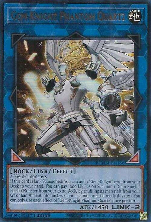 Yu-Gi-Oh! TCG: Gem-Knight Phantom Quartz (BLMM)