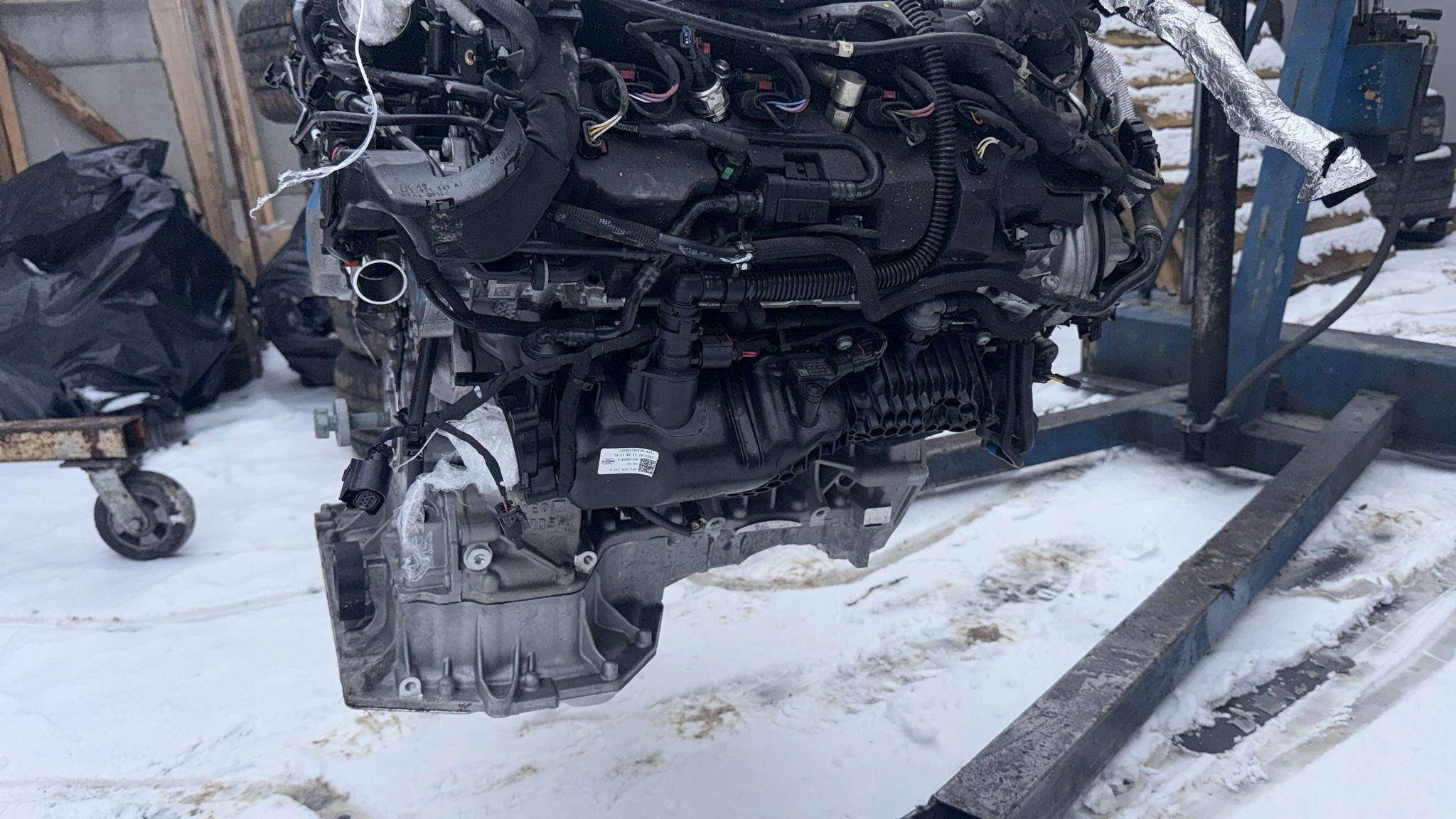 engine complete AUDI RSQ8 2024R 4,0 TFSI 20TYS KM DWN