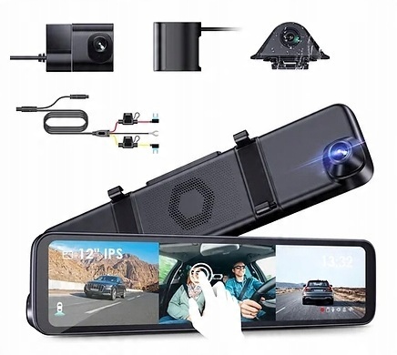 

Kamera samochodowa w lusterku Vantrue M3 adapter