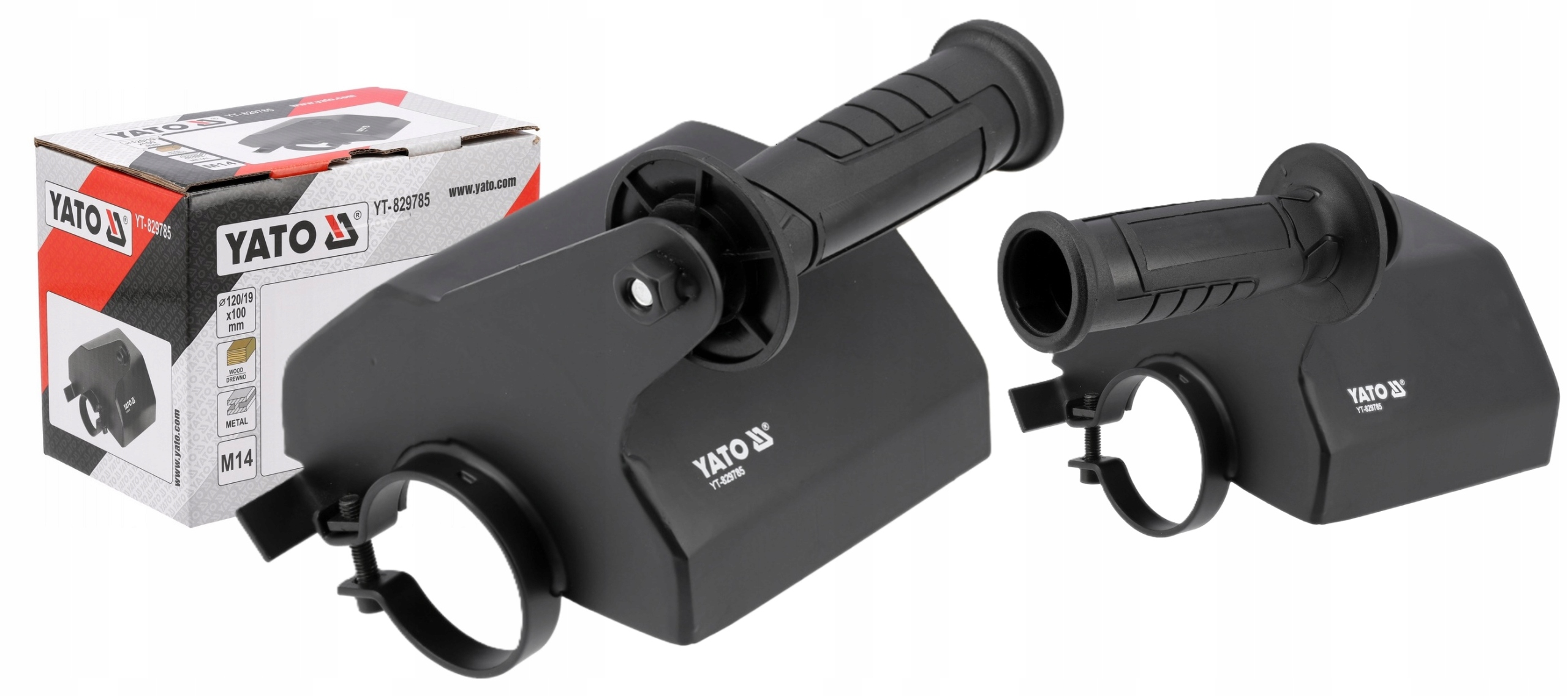 Nástavec Na Brusku Pro Broušení Saténovač 125 mm M14 Yato YT-829785