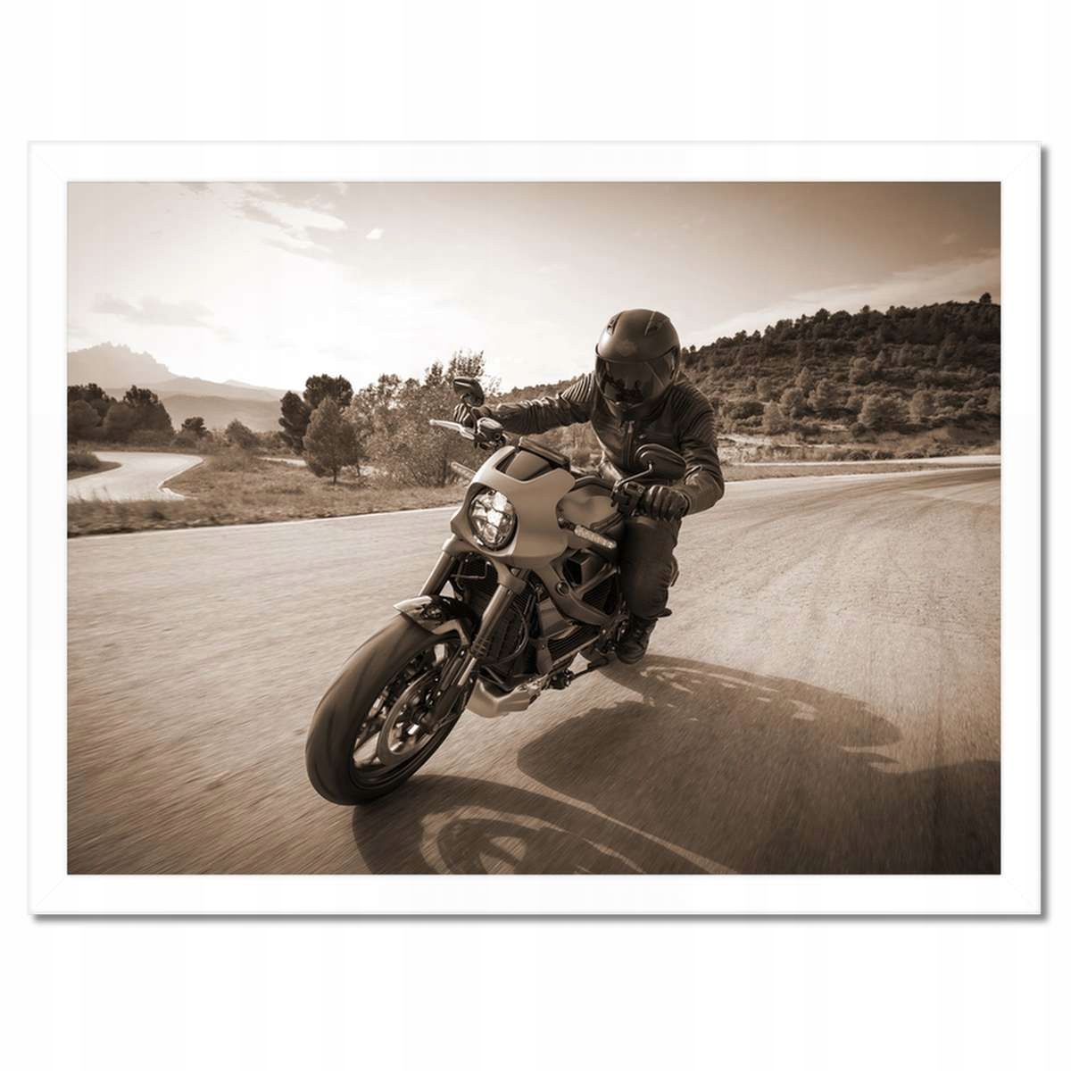 Plakáty v rámu 40x30 Harley Davidson Motocykl