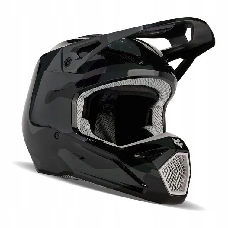 Motocyklová prilba Fox V1 Bnkr Black Camo čierna šedá Darčeky