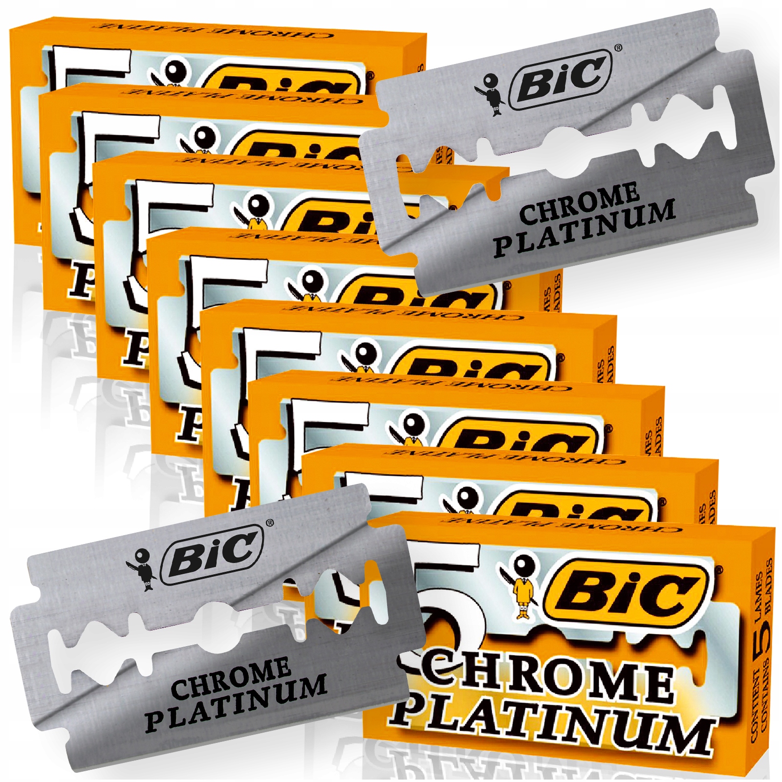 

Bic Chrome Platinum Żyletki Do Maszynki 5 Szt. X 8