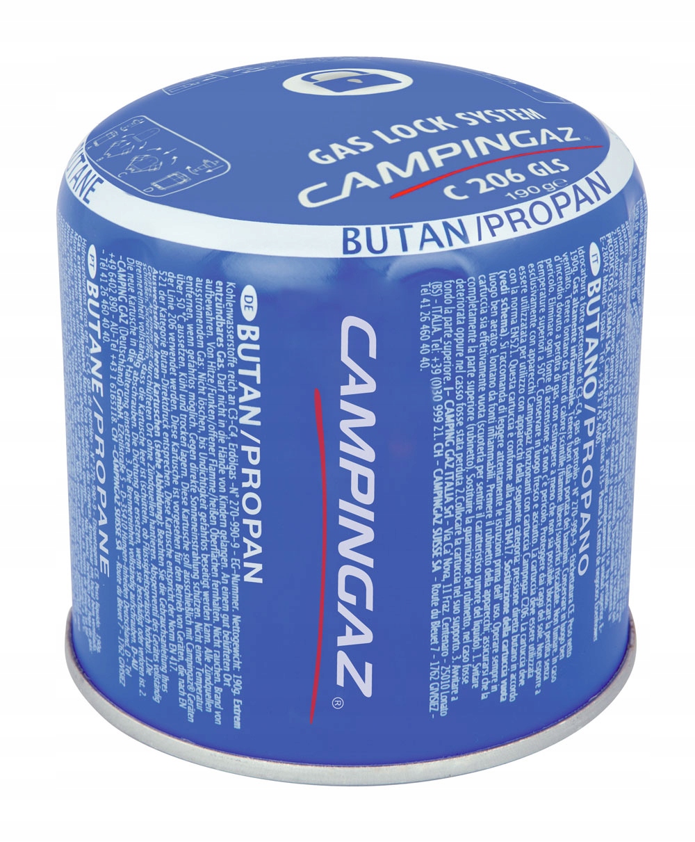 

Pojemnik z gazem przebijany C206GLS 190g Campingaz