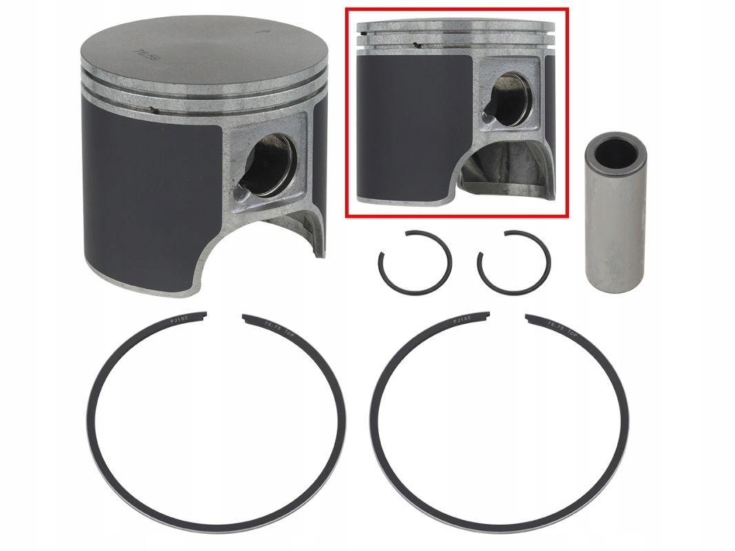Piest Spi 2024 Ski-doo Expedition 550 F '05-'06 (štandardný, 76.00MM) (oem: 4208890)