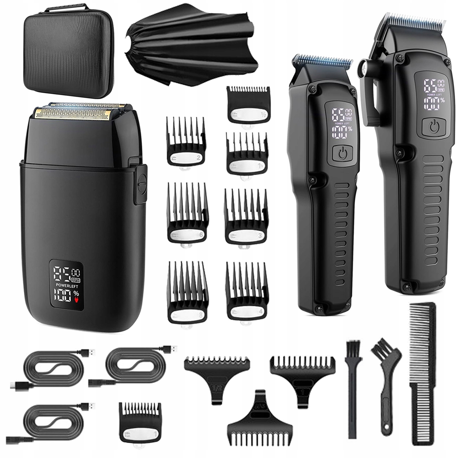 Bezdrátový Zastřihovač S Příslušenstvím – Profesionální Sada