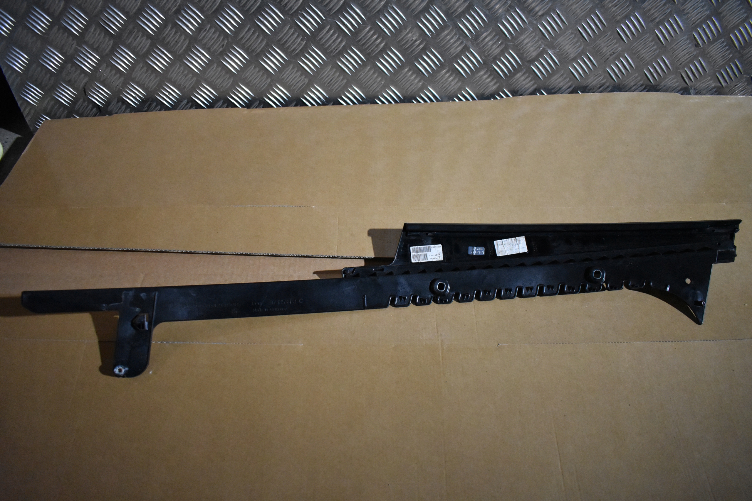 moulding door left front front PORSCHE PANAMERA 971 1