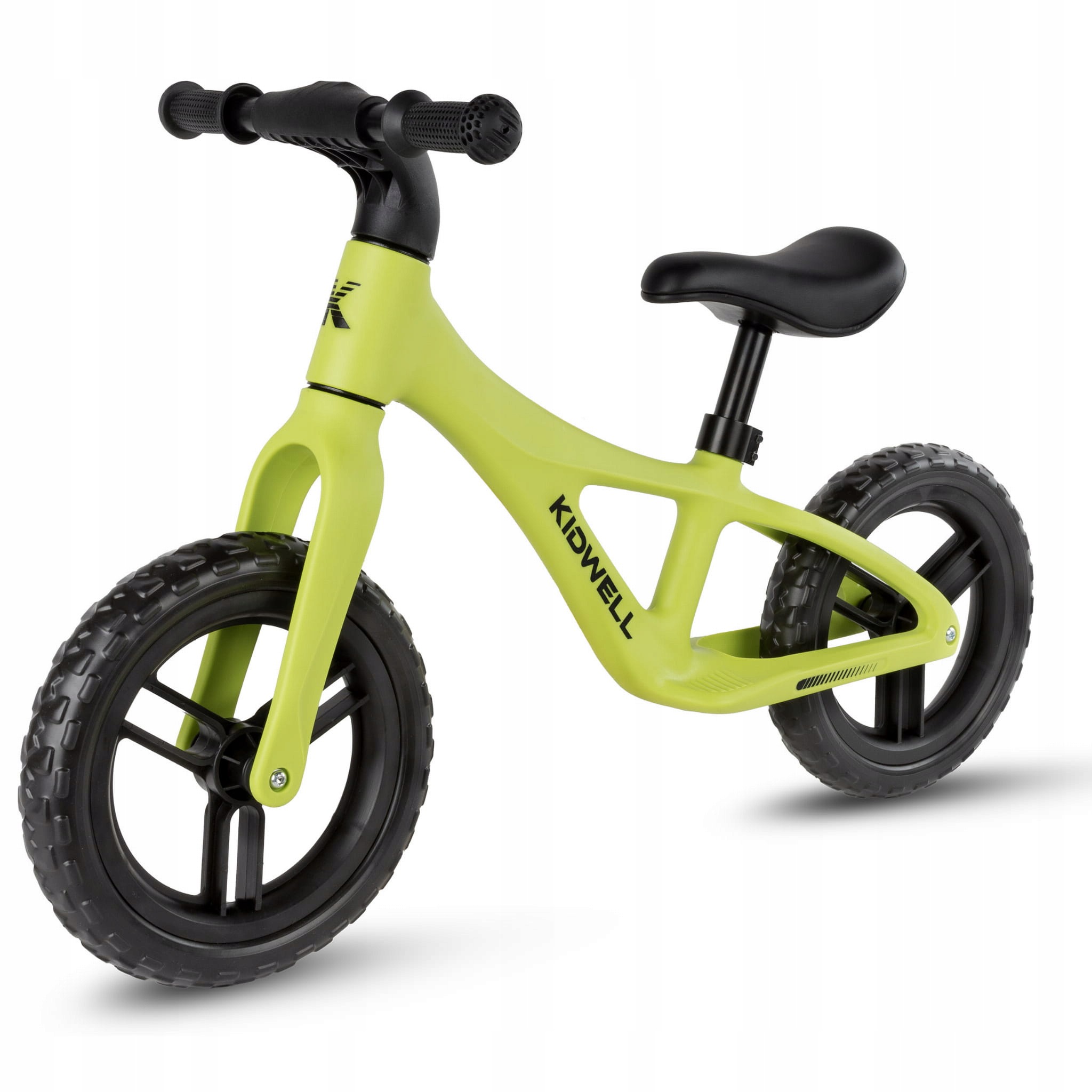 Kidwell Rowerek Biegowy dla Dziecka Lekki Koła Eva 28cm Zielony Jogo Lime