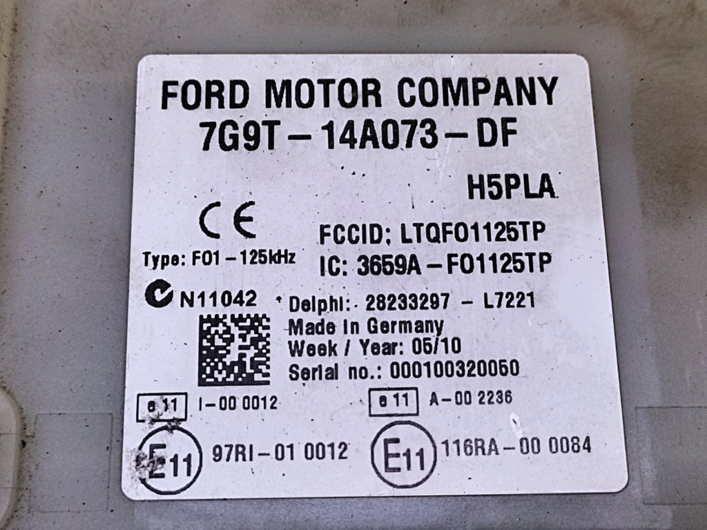 FORD MONDEO MK4 Module fusibles 7G9T14A073DF