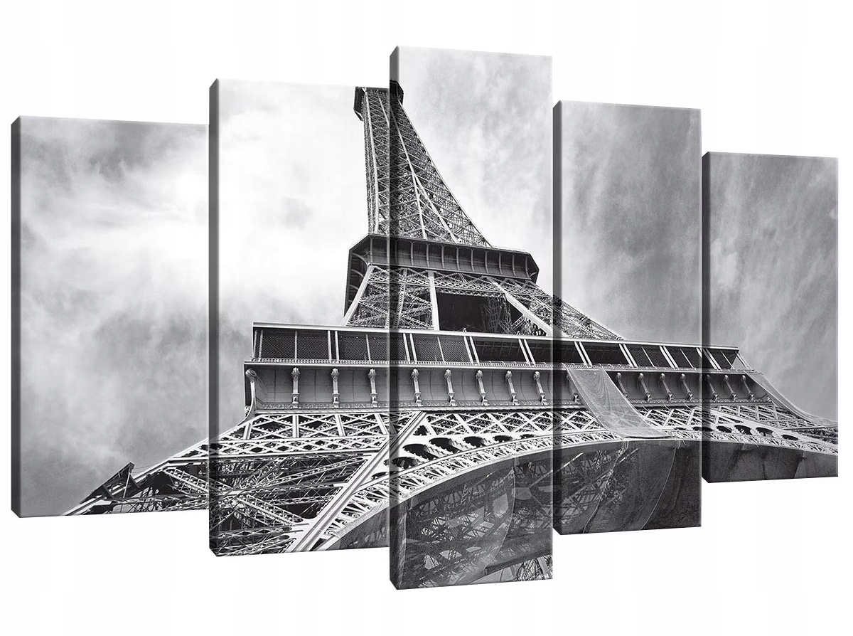 Obraz Na Plátně Canvas 100x60 Paříž Eiffelova Věž