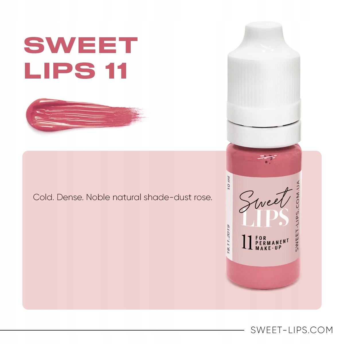 Pigment pro permanentní make-up Sweet lips #11-5 ml