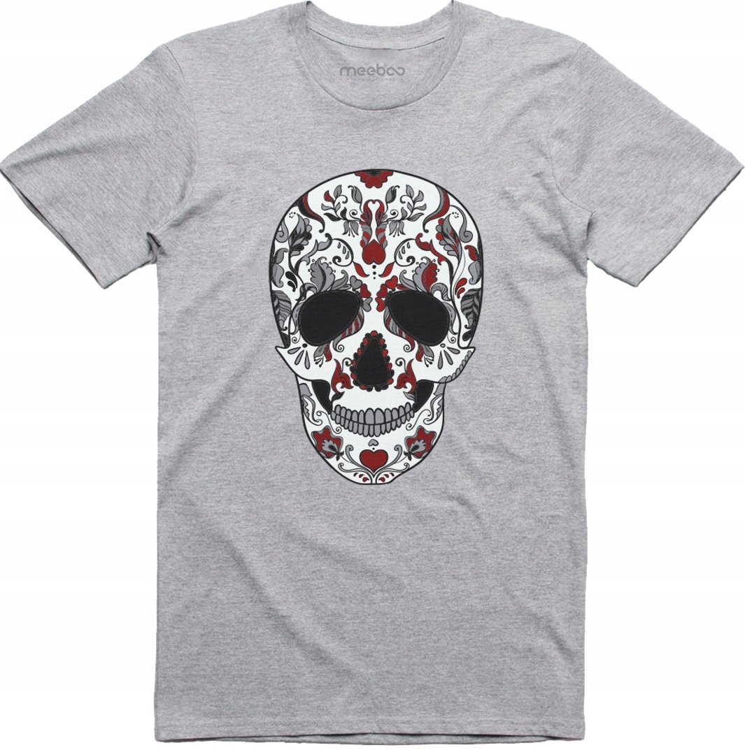 

Koszulka t-shirt męski Nadruk Czaszka Skulll M