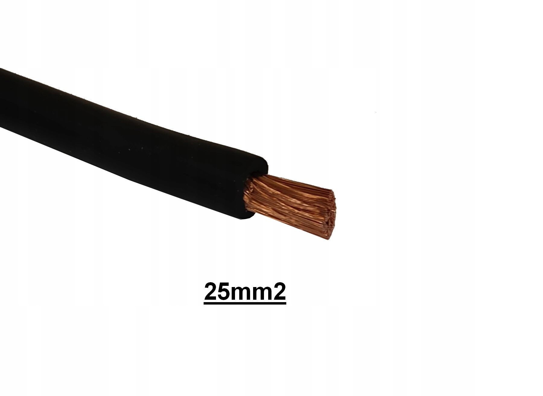 Przewód, kabel spawalniczy ONS 25mm2 na metry