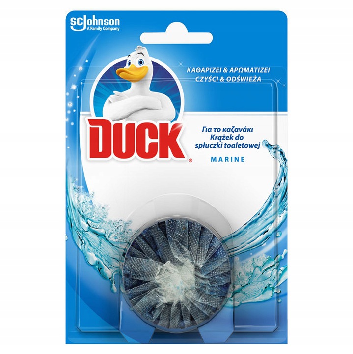 

Duck Krążek do spluczki barwiący wodę do Wc 50 g