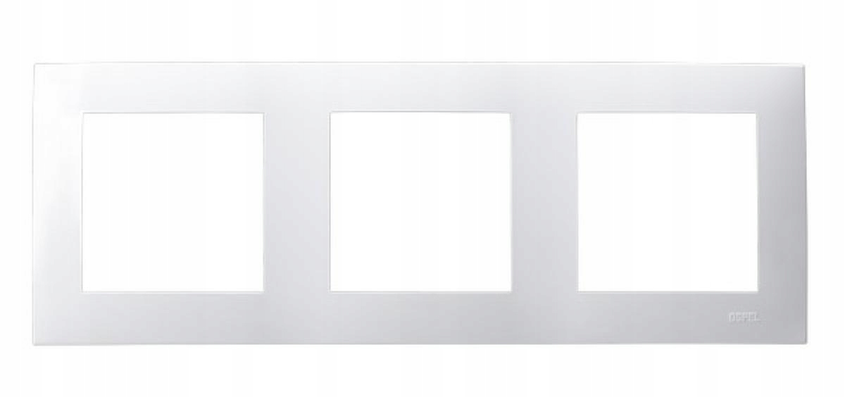 

Szafir Ramka potrójna trzykrotna Biały R-3Z/00