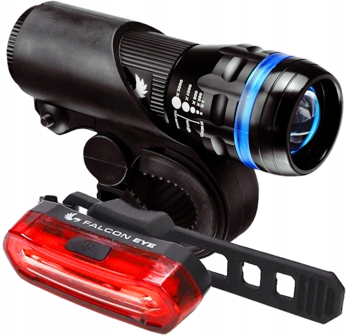 Falcon Eye Lampa Rowerowa Przednia Tylna Zestaw