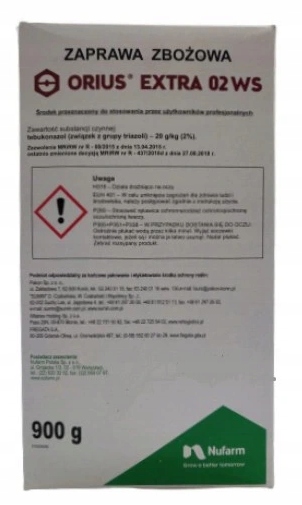 

Orius Extra 02WS 900G Zaprawa Nasienna Zboża Bejca