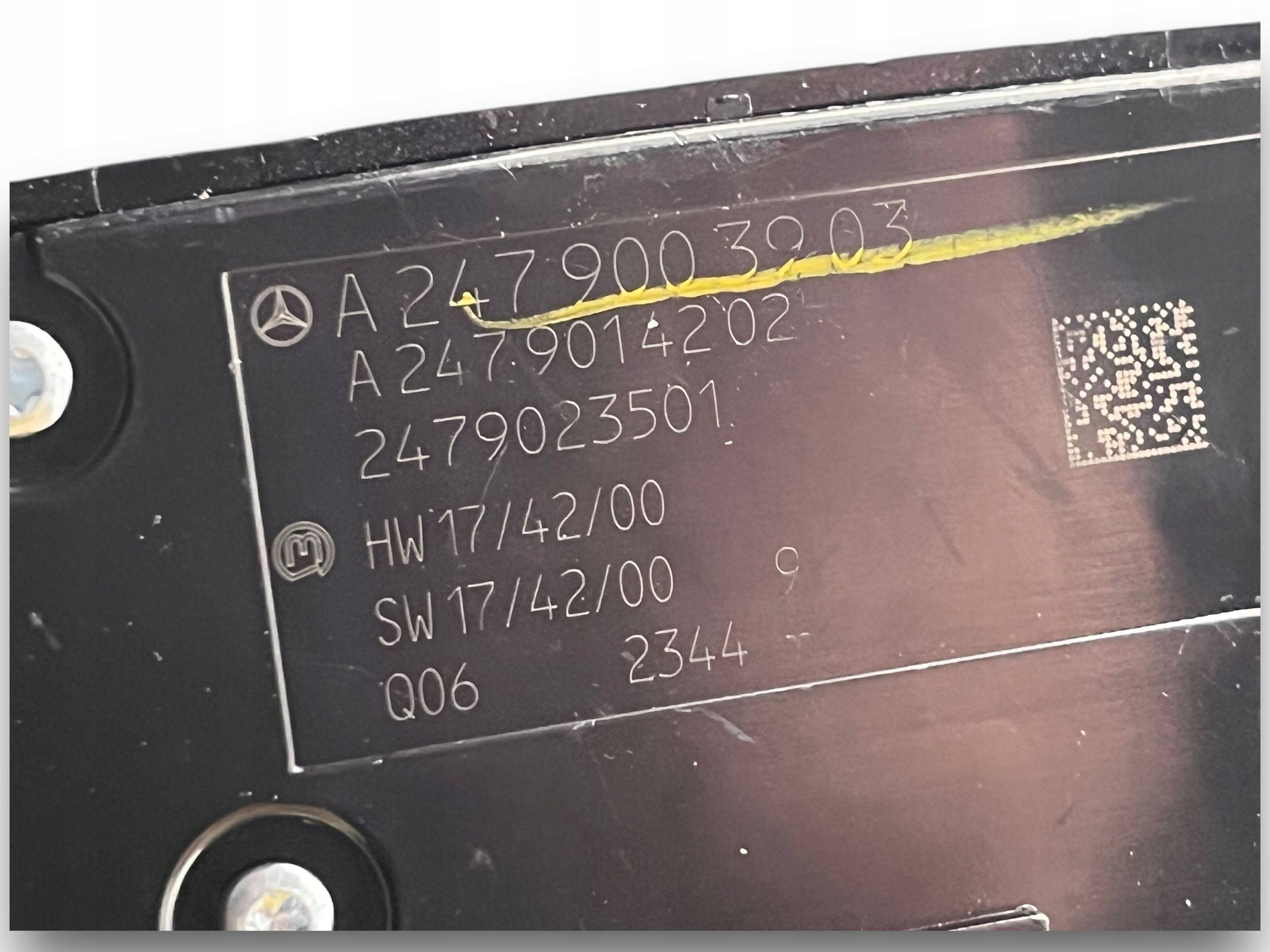 PANEL TOUCHPAD MERCEDES W247 W177 A2479003903 $J