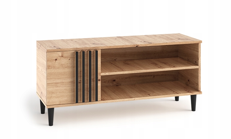 Szafka RTV 120cm Dąb Artisan LAMELE TX L8