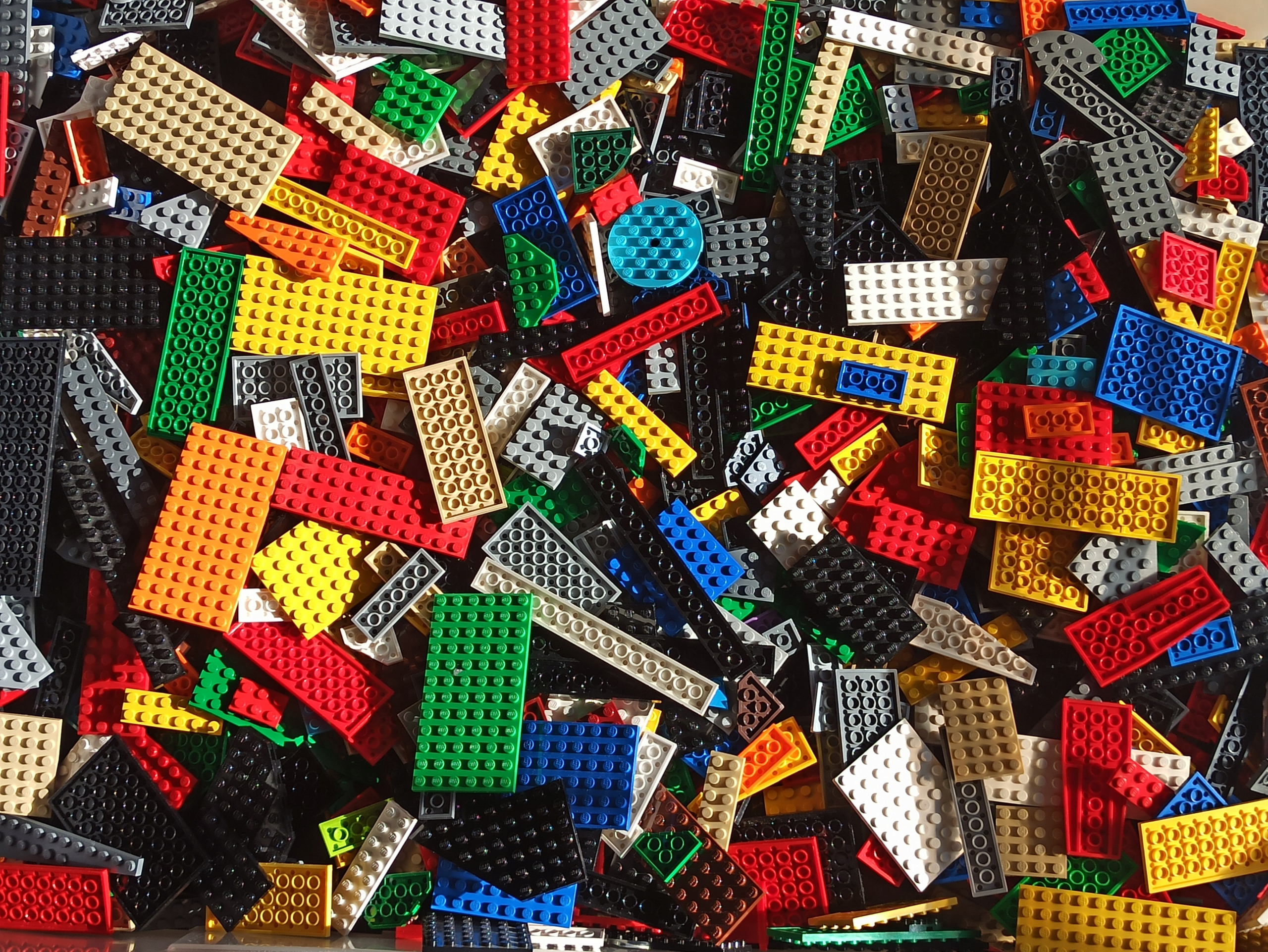 Lego Mix Klocków płytki 0.25 kg 250 gram