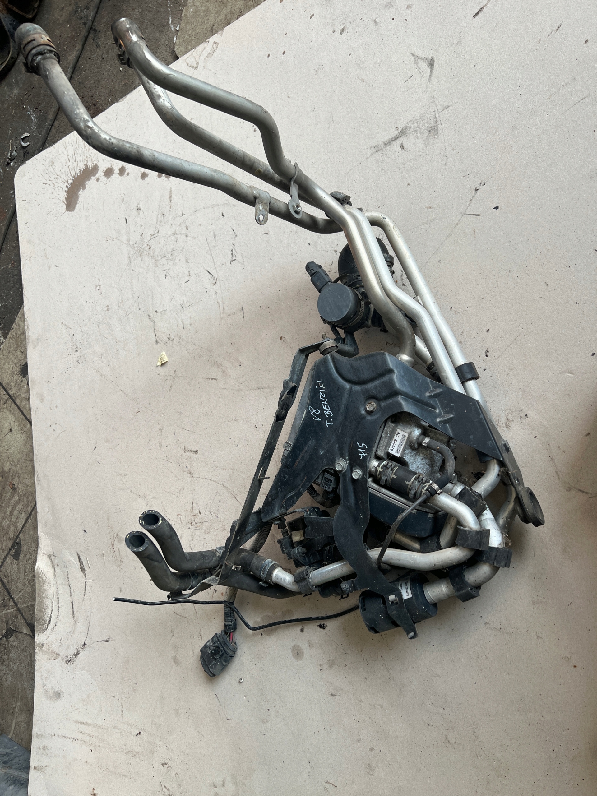 7L0819008A - VW TOUAREG 7L WEBASTO СТОЯНОЧНЫЙ ОТОПИТЕЛЬ БЕНЗИНОВЫЙ