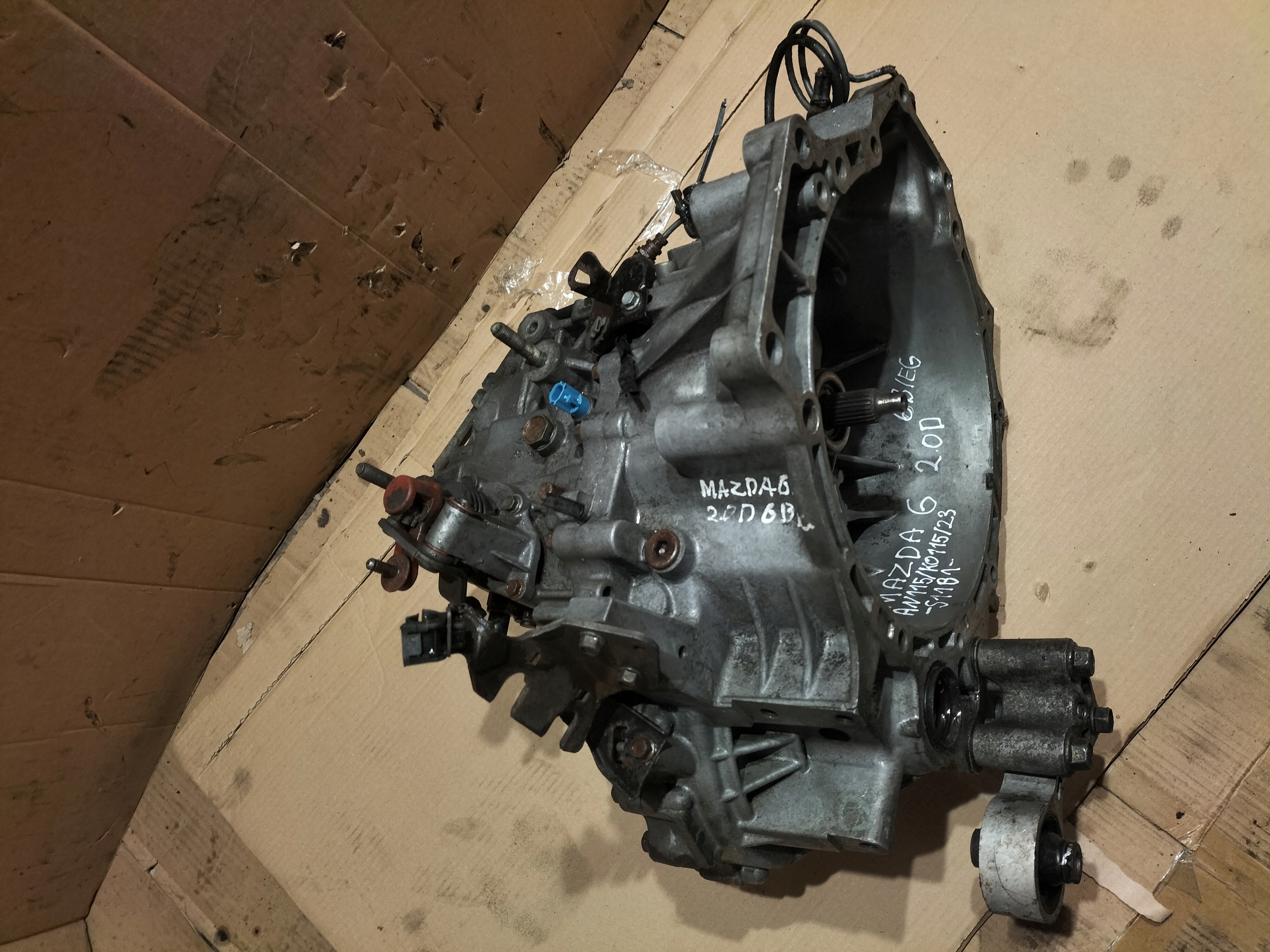 gearbox, MAZDA 6 2.0D 6 BIEG 3A1#1