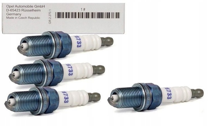 4X ŚWIECA ZAPŁONOWA OPEL ASTRA J CASCADA CORSA D E MOKKA INSIGNIA ZAFIRA C