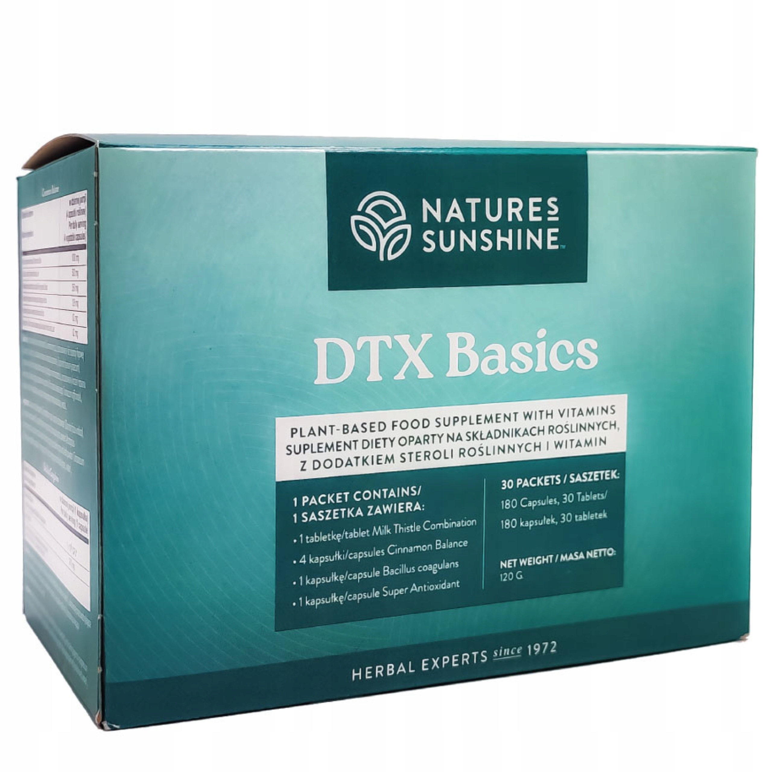 Nsp DTXBasics Nature's Sunshine (30 saszetek) naturalny Detox