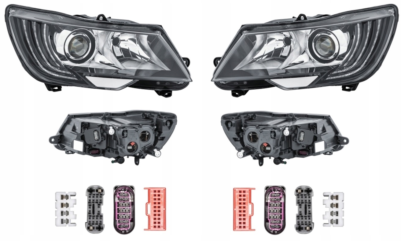 REFLEKTOR LAMPA FORD KUGA 13-16 VALEO KSENON L+P