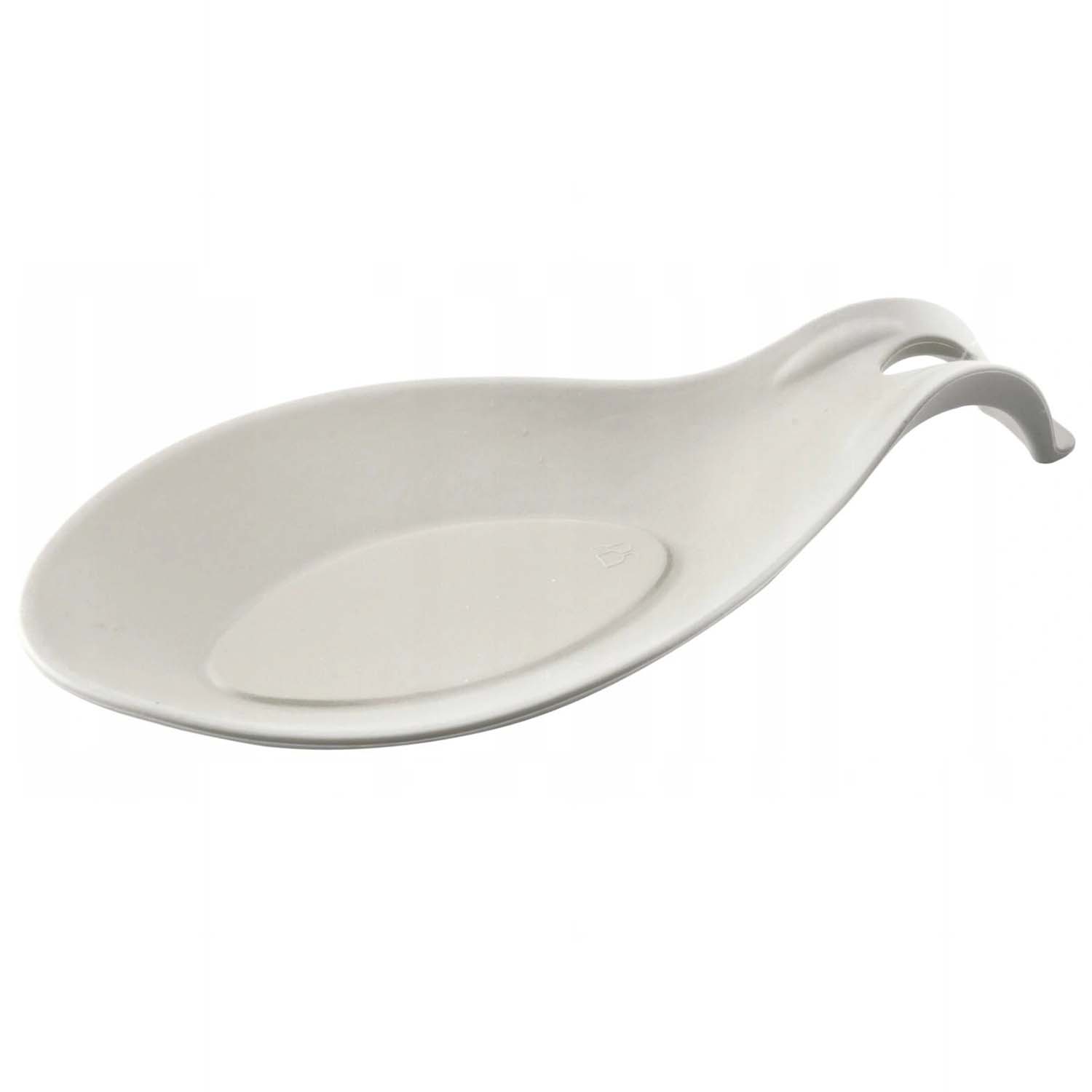 

Podstawka Silikonowa na łyżki ociekacz kremowy