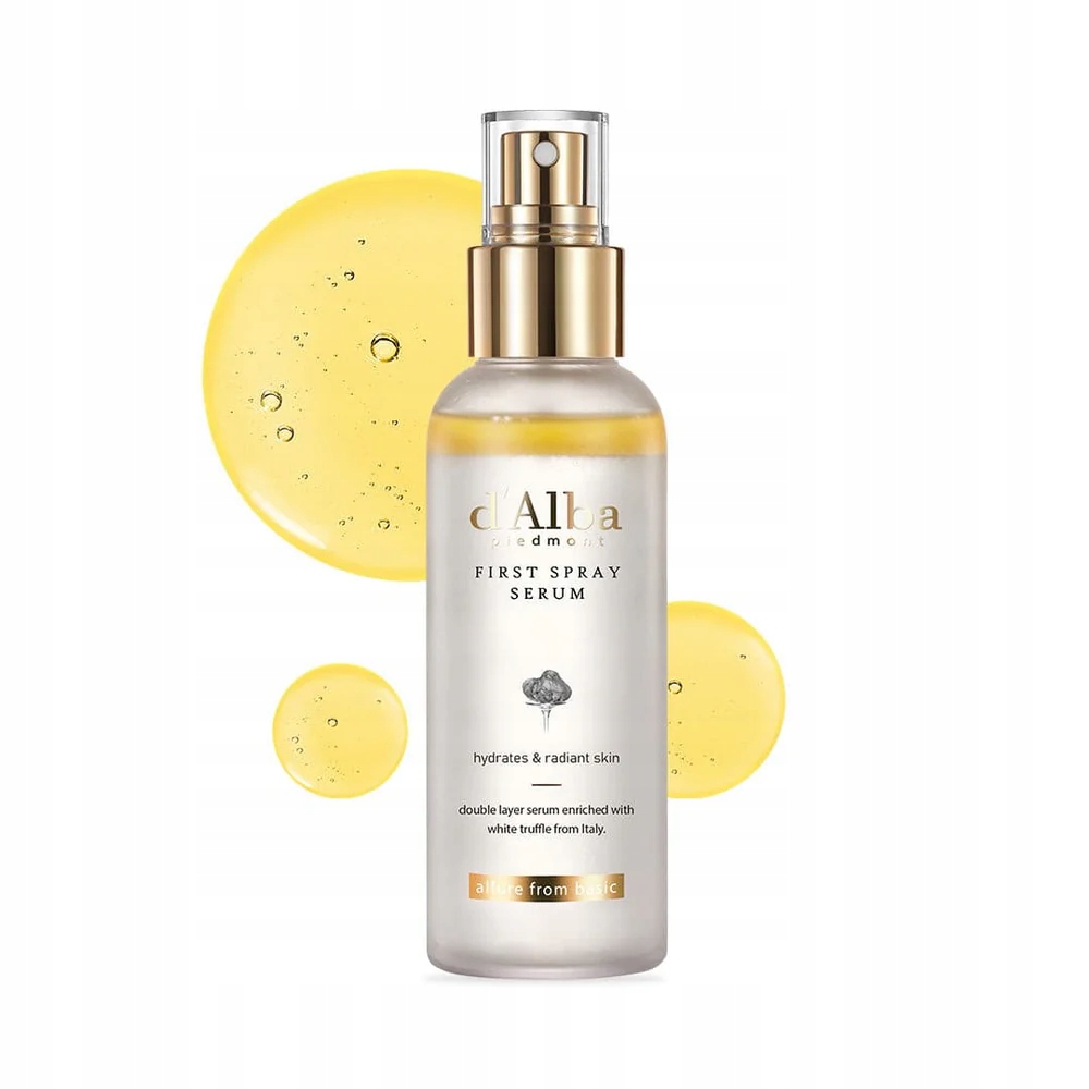d'Alba White Truffle First Spray Hydratační sérum na obličej v mlze