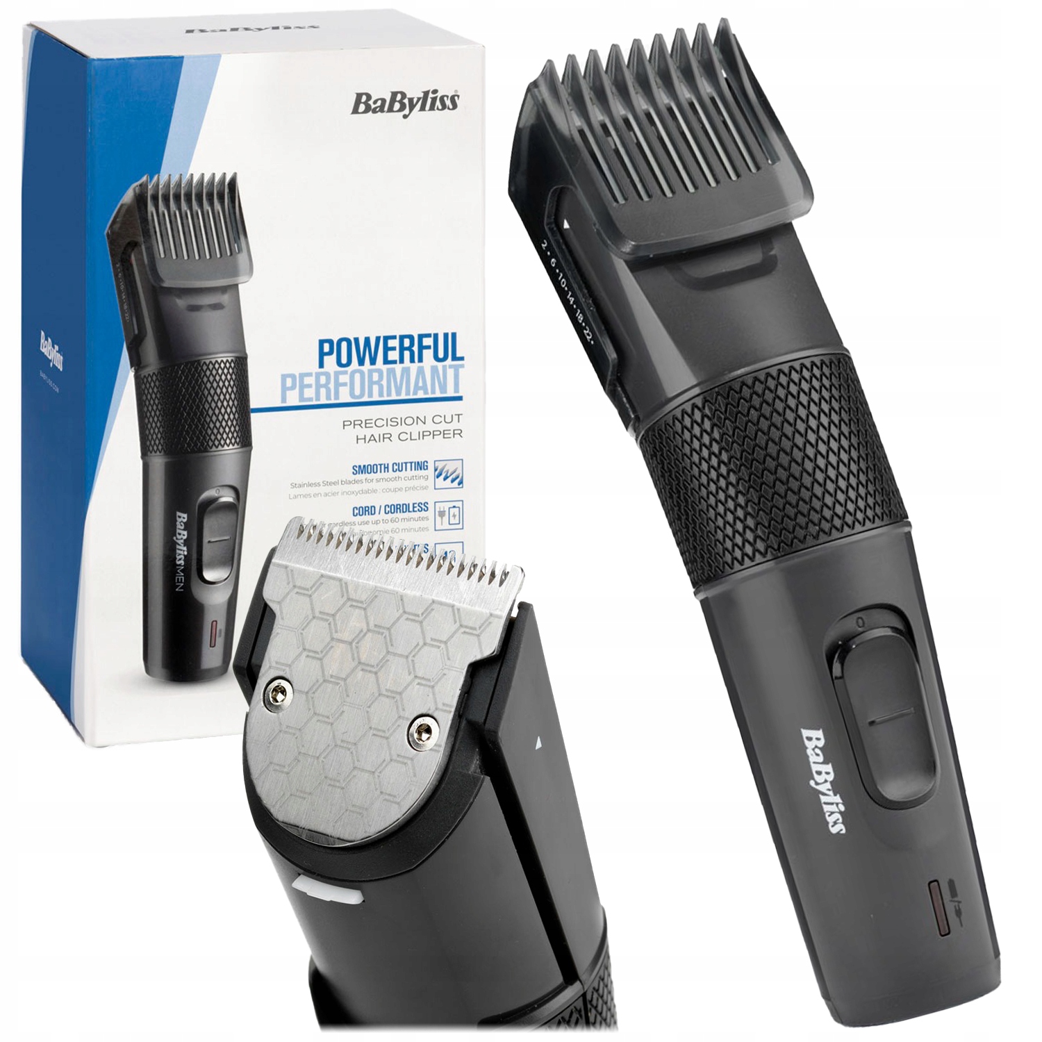 Bezdrátový Strojek Na Vlasy Babyliss E786E Precision Cut S Pouzdro