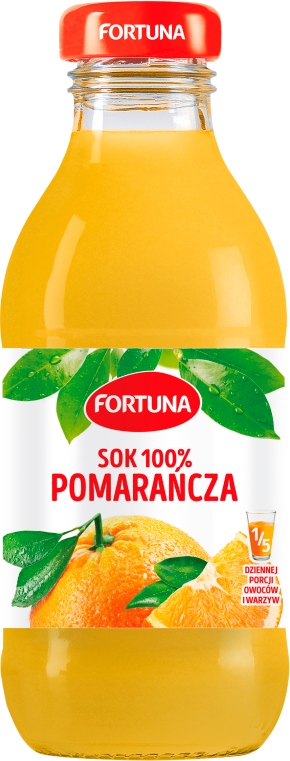 Levně Fortuna 100% pomeranč 15x300 ml