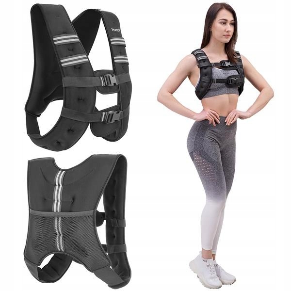 Kamizelka Obciążeniowa Treningowa Regulowana 8kg