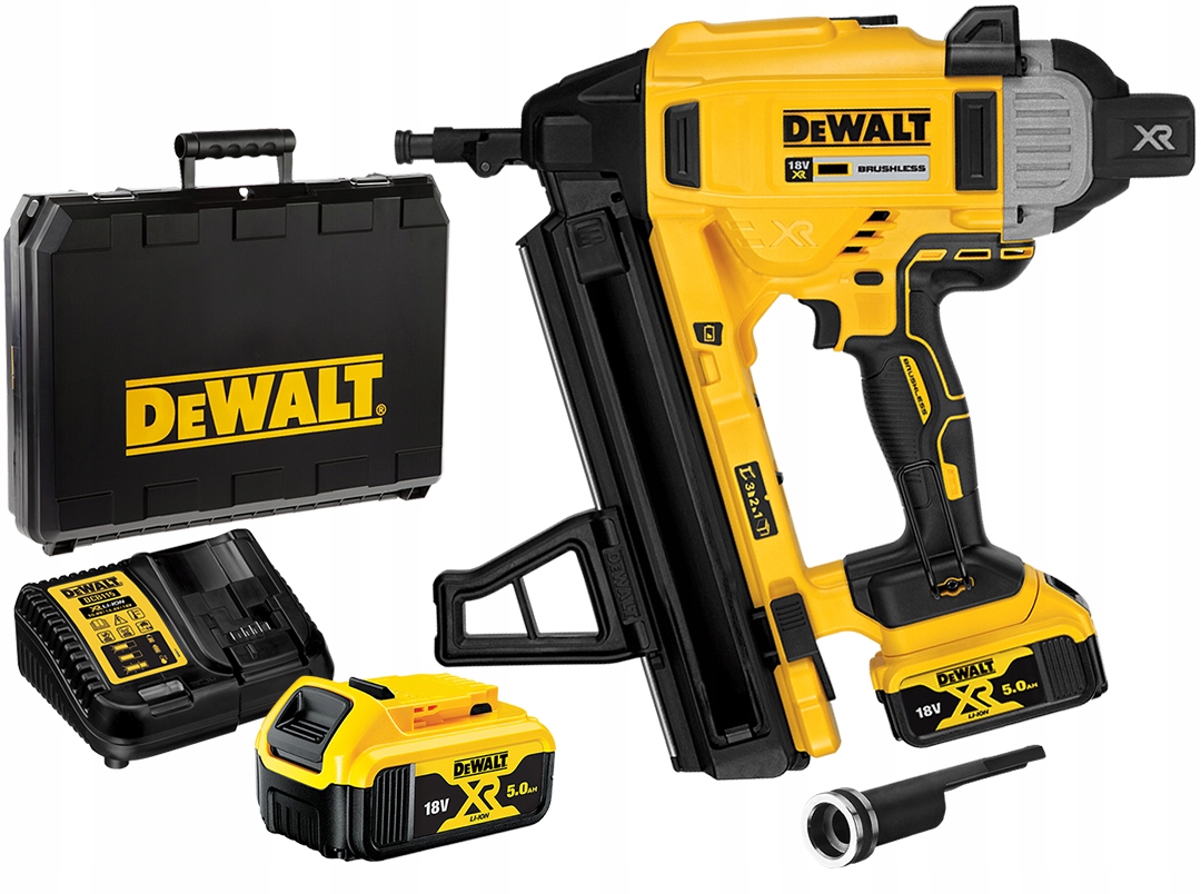 Gwoździarka osadzak do betonu Xr 18V 2x5,0Ah DeWALT DCN890P2 walizka