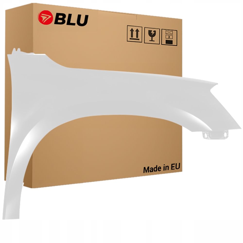 Blu Blatník Škoda Yeti 5L Lift LF9E pravý bílý 13-17 přední