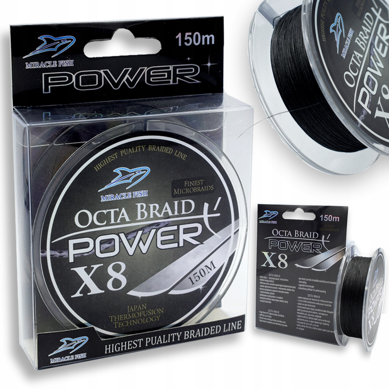 

Plecionka Wędkarska Tonąca 8splotowa 0,30mm Mocna