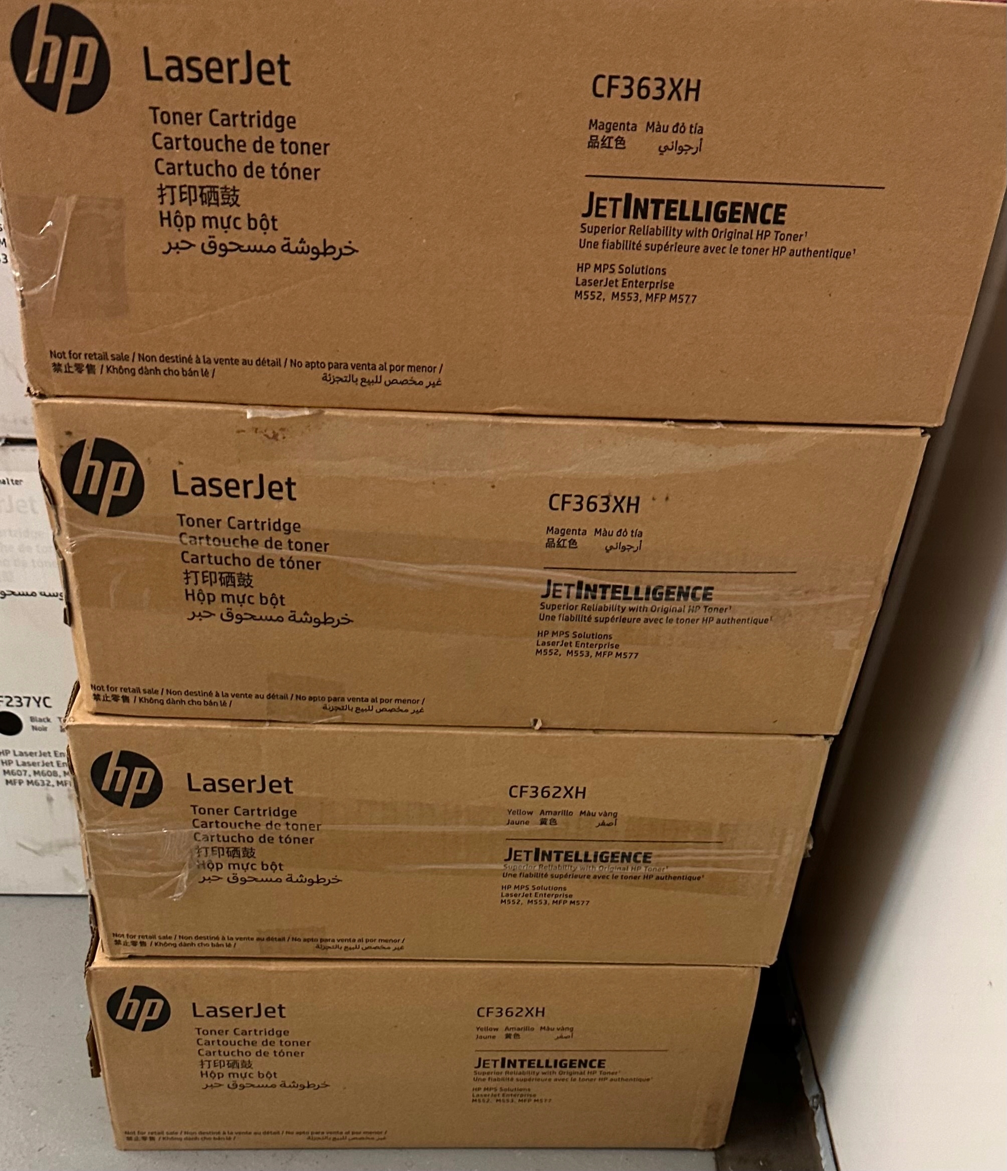 Toner Hp 508X Yellow CF362XH Originál pre Hp LaserJet Color M553