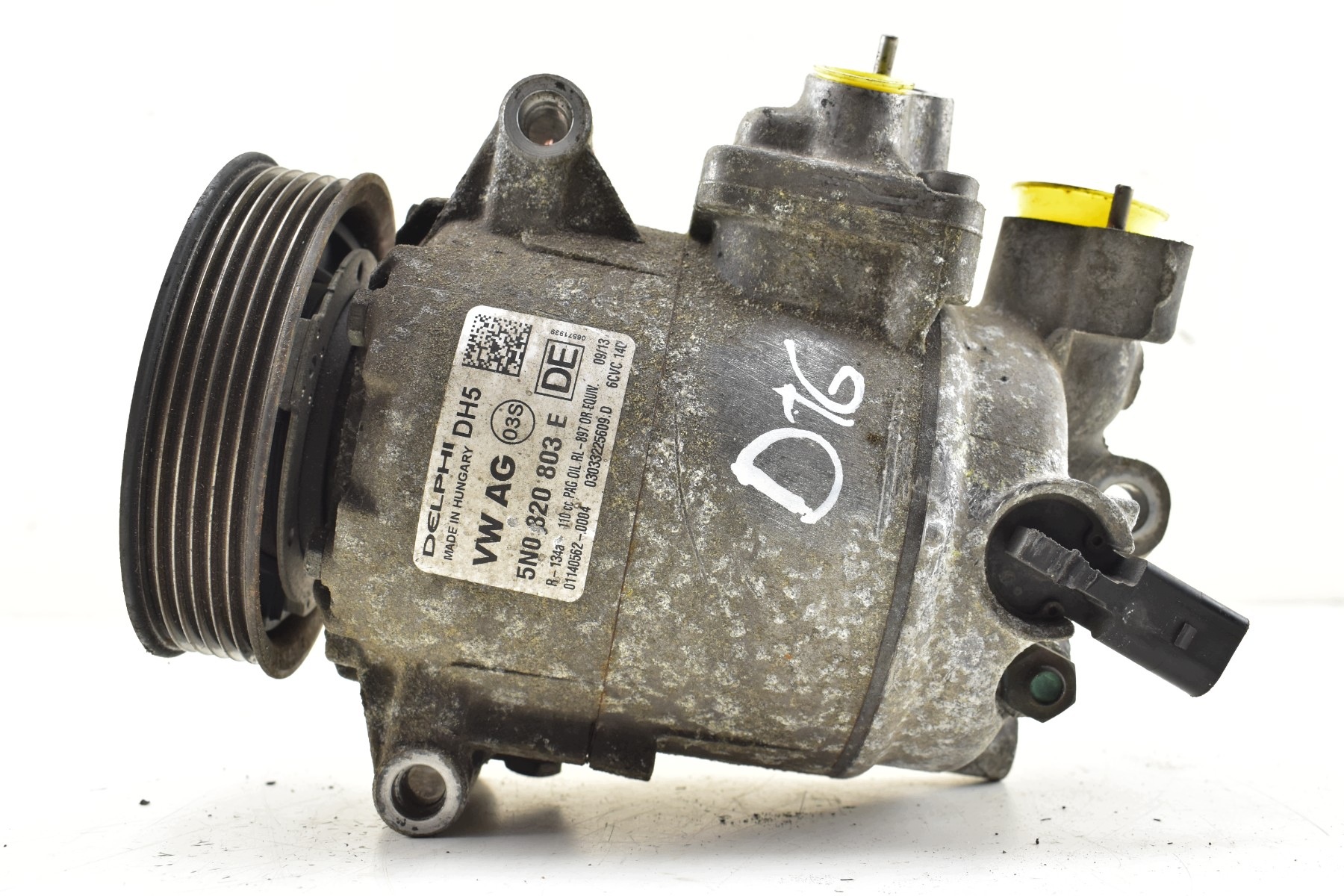 klimakompressor VOLKSWAGEN PASSAT B7 GOLF VI 2.0 TDI 5N0820803E