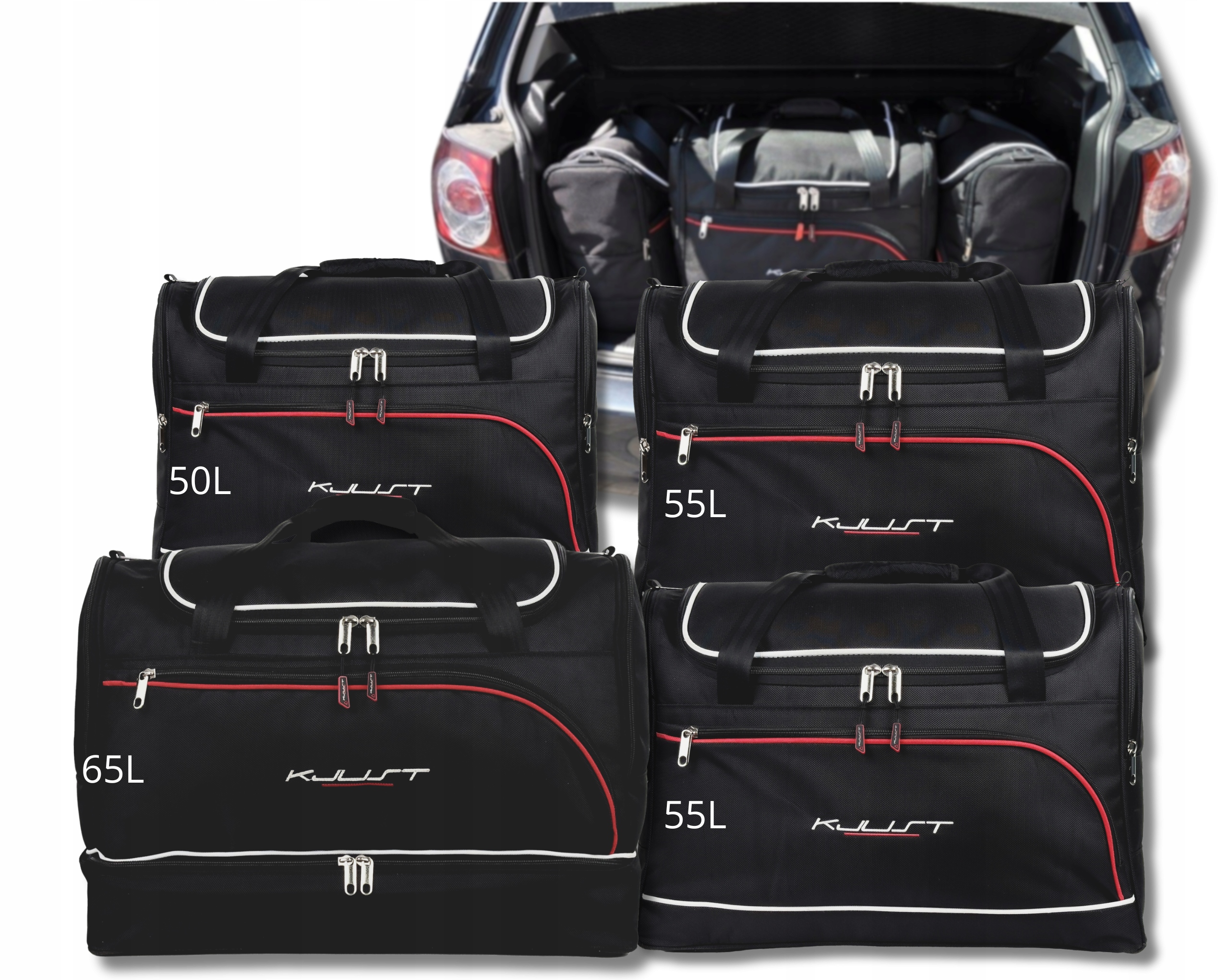 Cestovná Taška Do Kufra Vw Golf Plus 2008-2012 4 ks