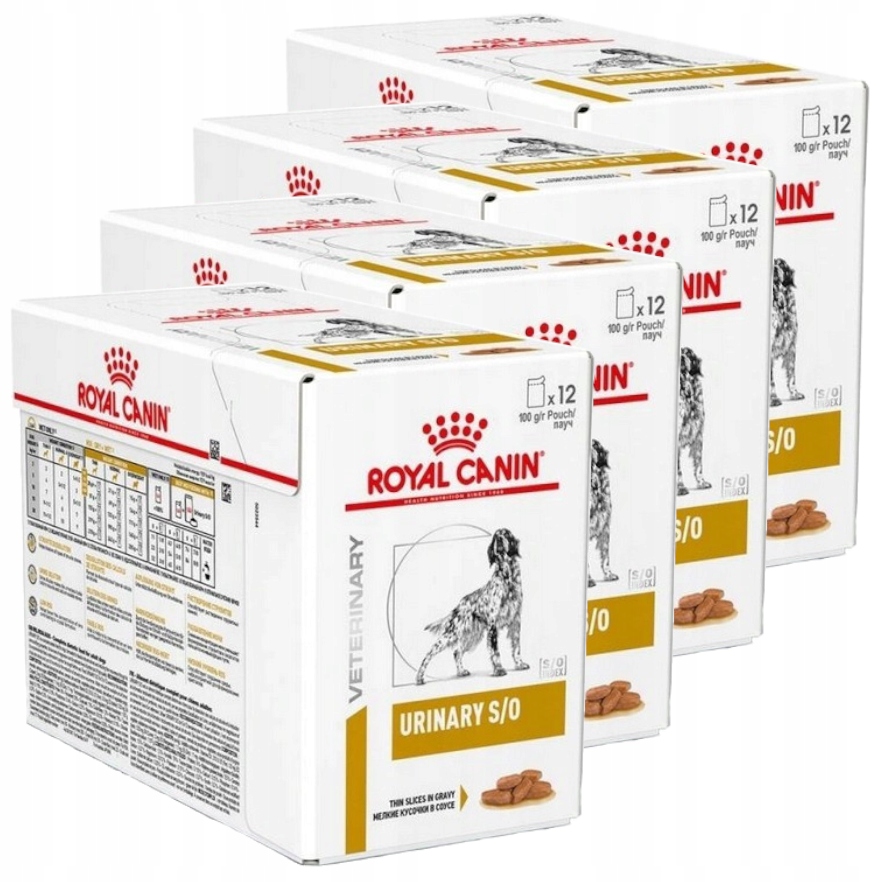 Levně Royal Canin Vet Urinary S/o 48x100g Krmivo pro psa Omáčka Struvitové kameny